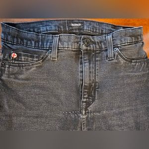 Hudson Jeans Black Blair High-rise Super Skinny Jeans size 28 black‎